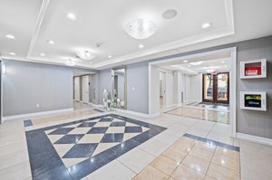Main lobby at Van Buren St entrance.