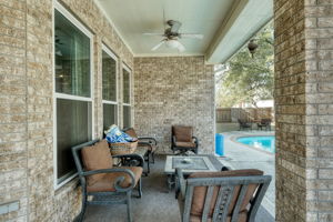 Covered Back Patio