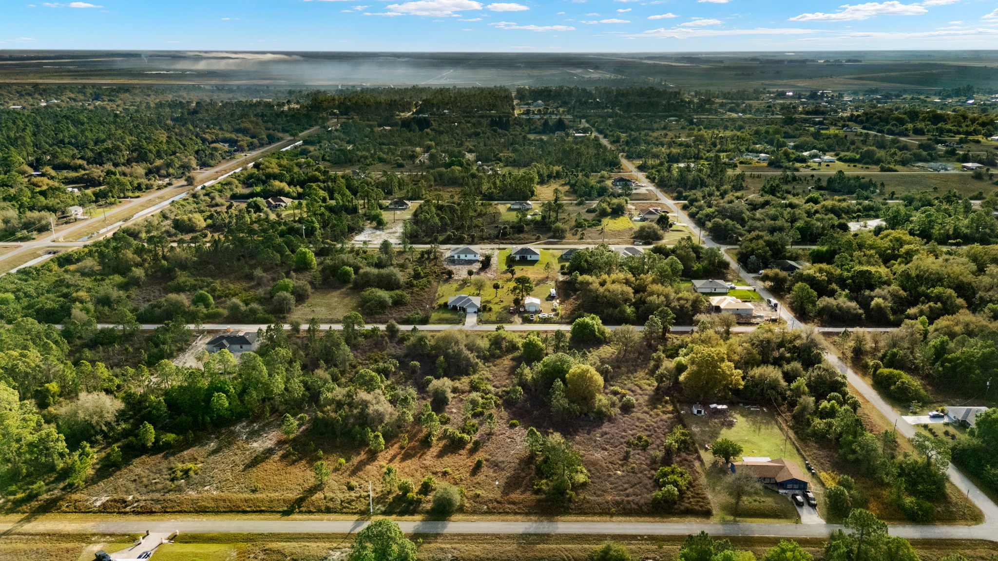 Aerial Front Exterior 1