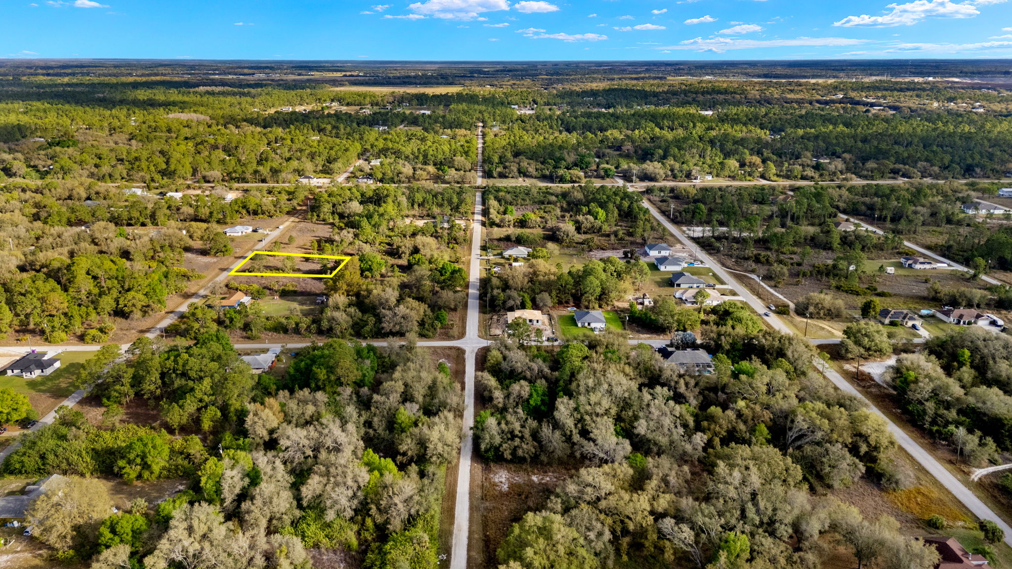 Aerial Side Exterior 2 - lot line