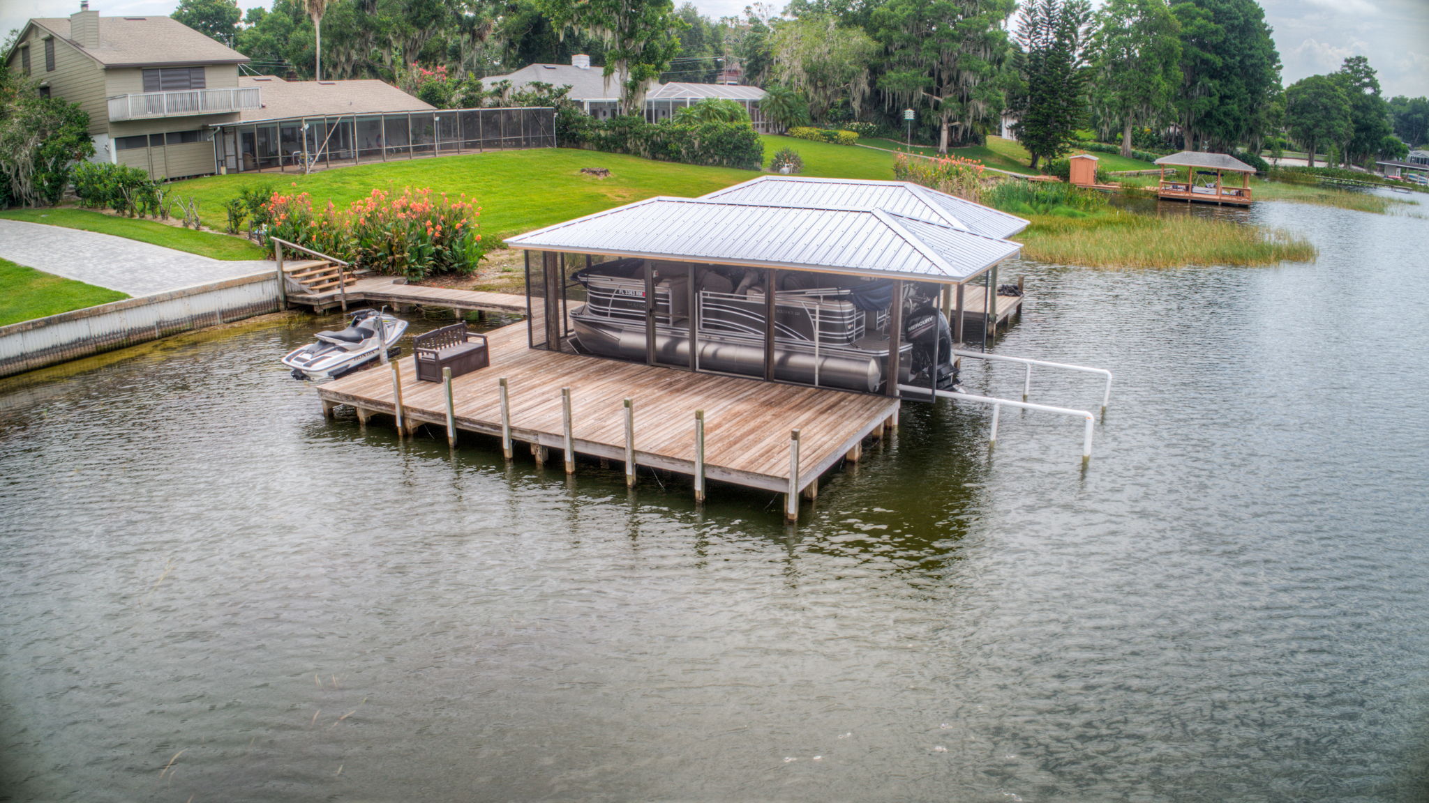 Aerial Boat House