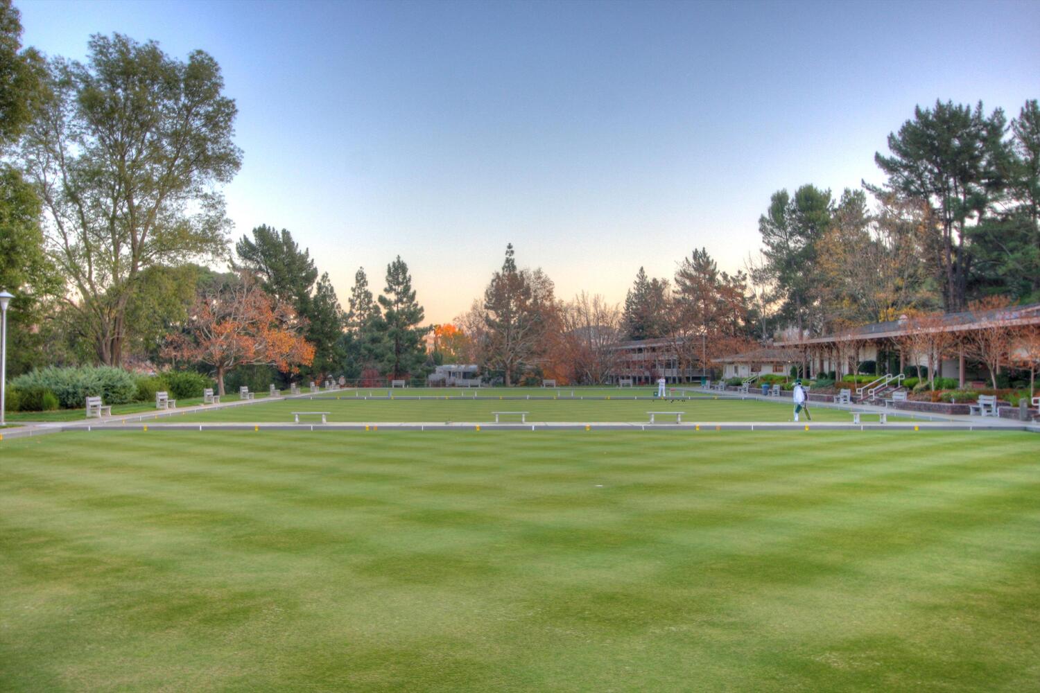 Lawn Bowling Greens at Hillside Clubhouse
