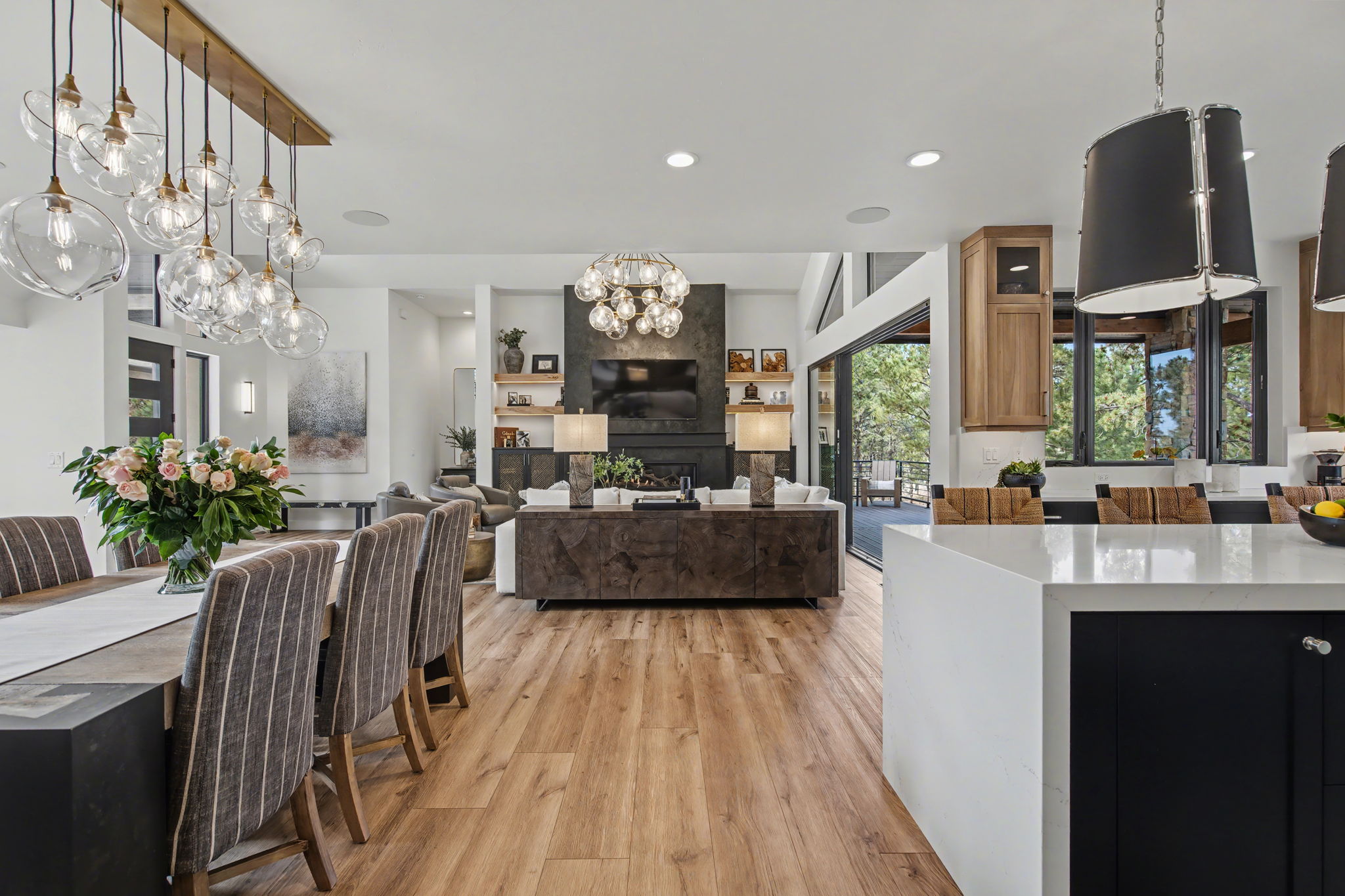 Kitchen / Dining / Living Space