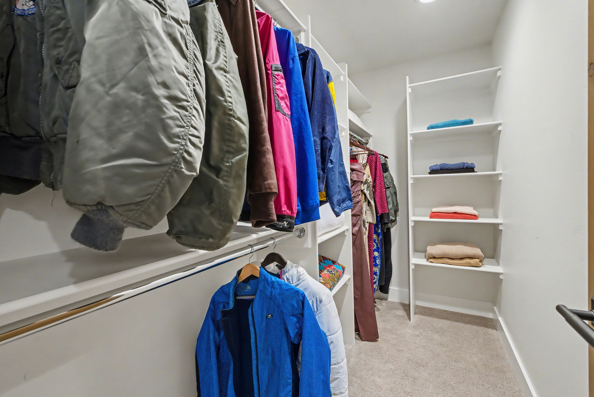 Spacious Walk-in Closet