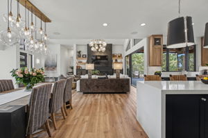 Kitchen / Dining / Living Space