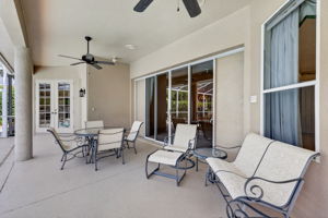 FRENCH DOORS INTO FAMILY/GREAT ROOM