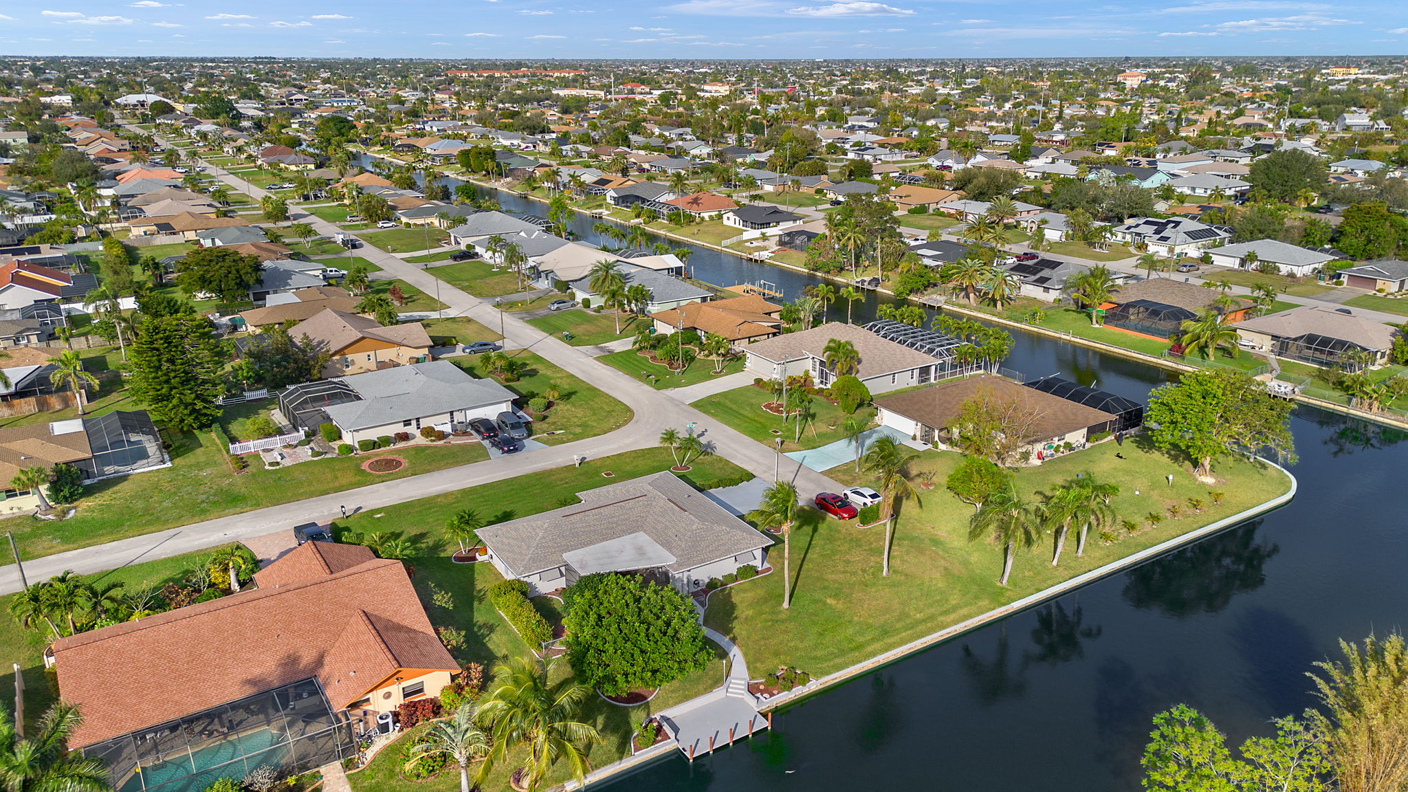 Aerial Rear Exterior