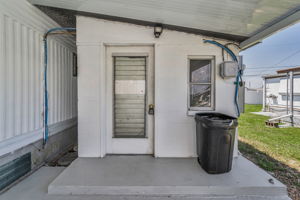 Storage Shed Entry