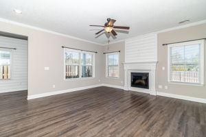 Living Room W/ Fireplace