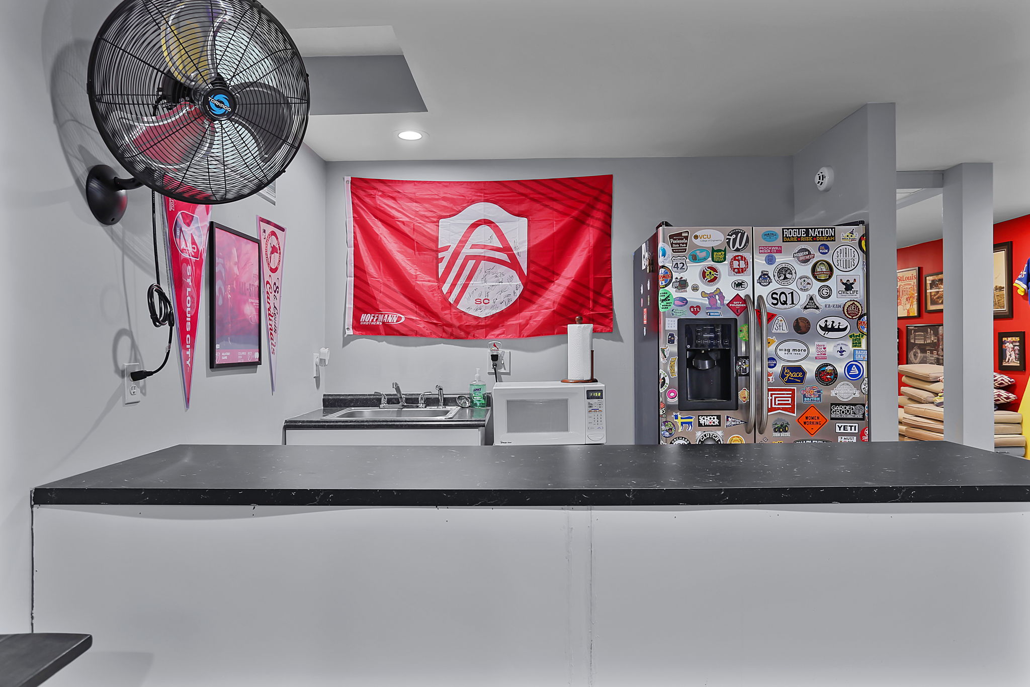 Rec Room Kitchen