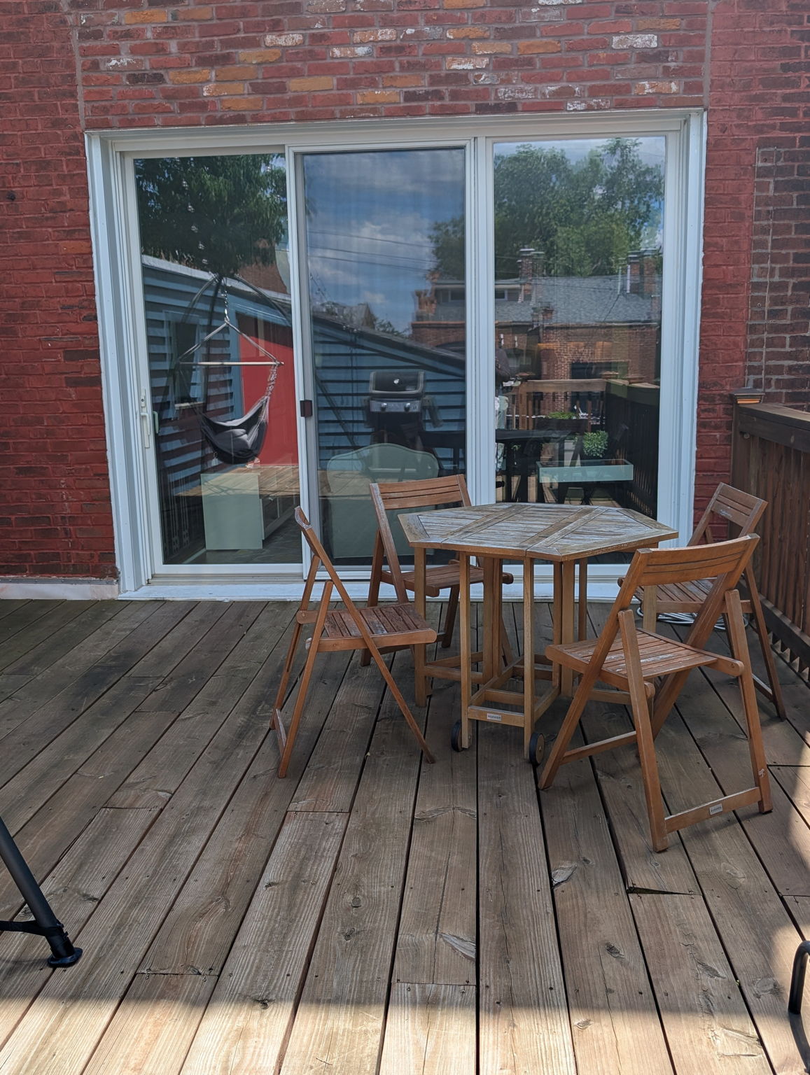 Deck off Kitchen/Family Rm