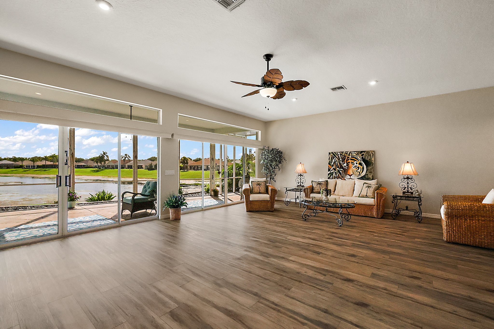 Great Room with Water View