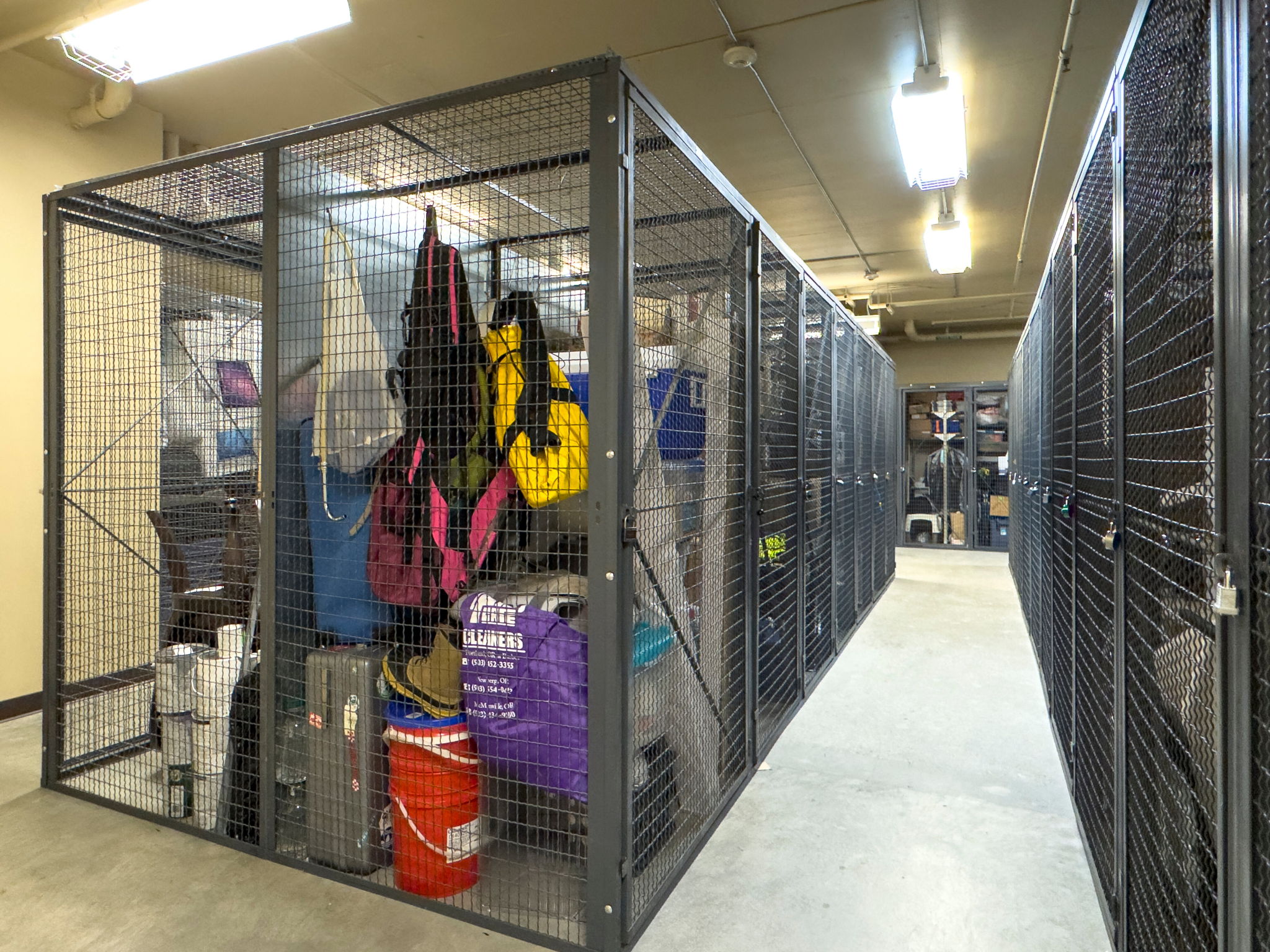 1920 S River Drive - Storage Cage on 2nd Floor