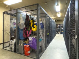 1920 S River Drive - Storage Cage on 2nd Floor