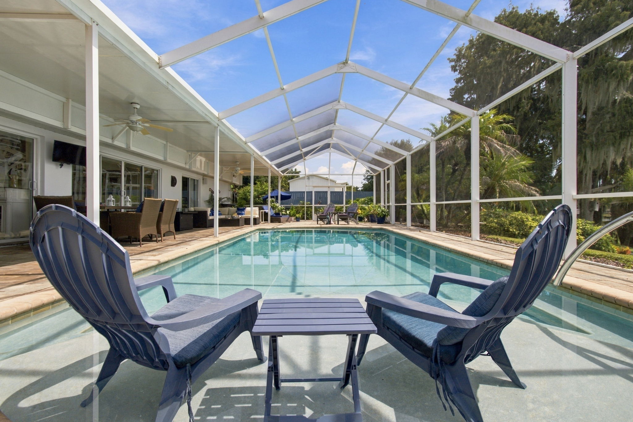 Screen Enclosed Pool