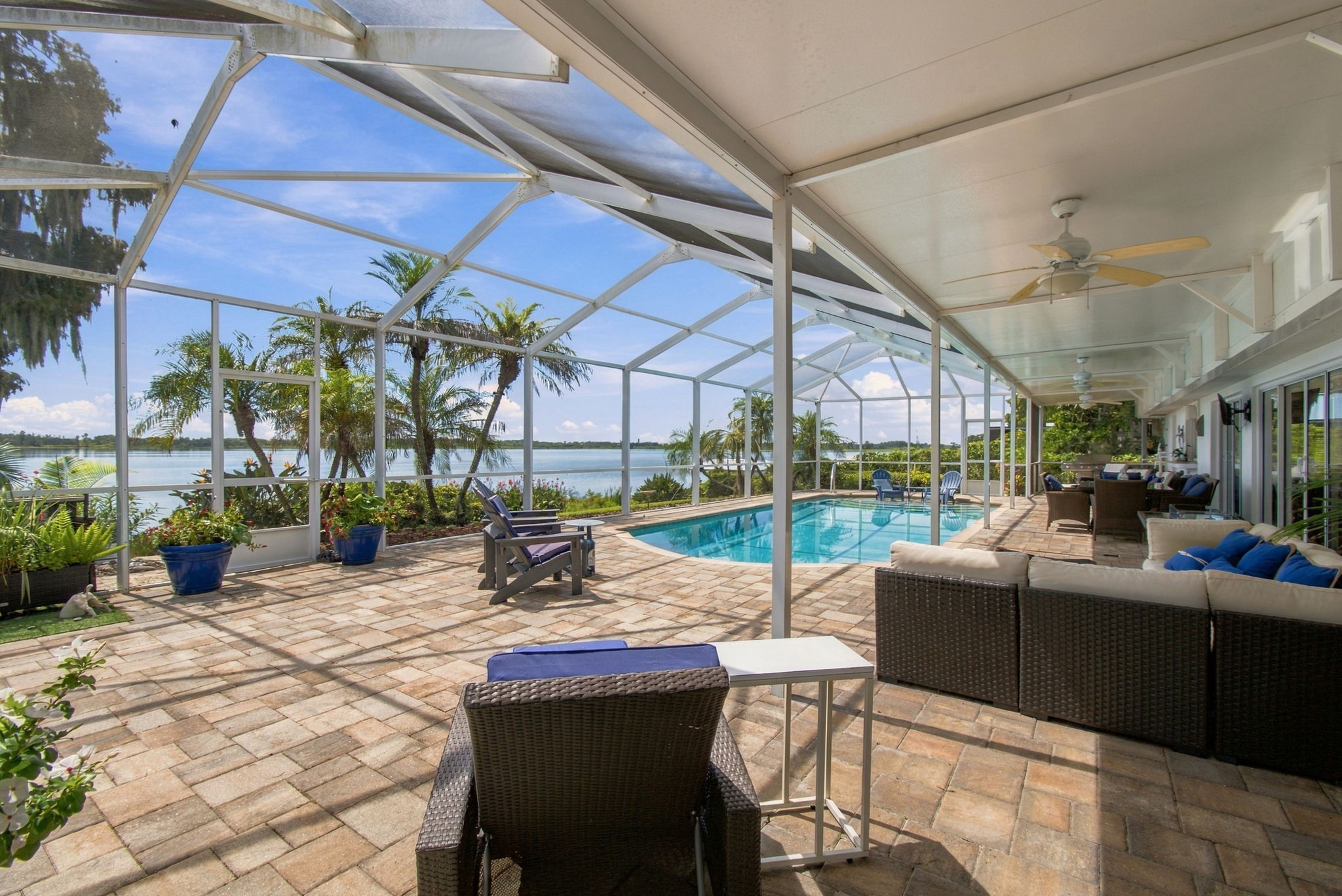 Screen Enclosed Pool