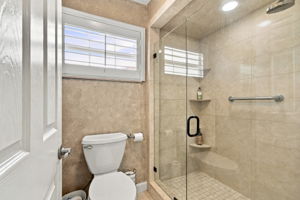 Primary Bathroom - Step in shower