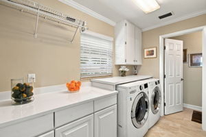 Laundry Room & Half bathroom