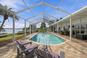 Screen Enclosed Pool & Covered Lanai