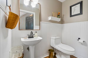 Downstairs Half Bathroom