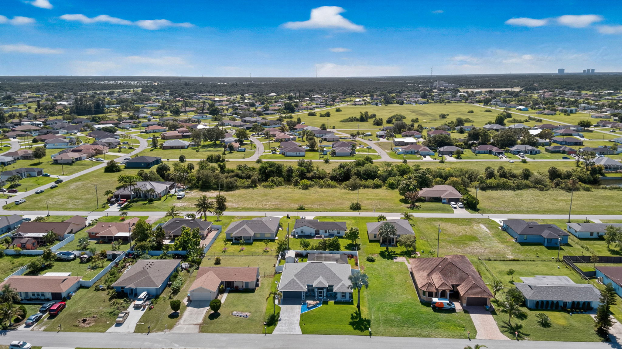 Aerial Front Exterior 2