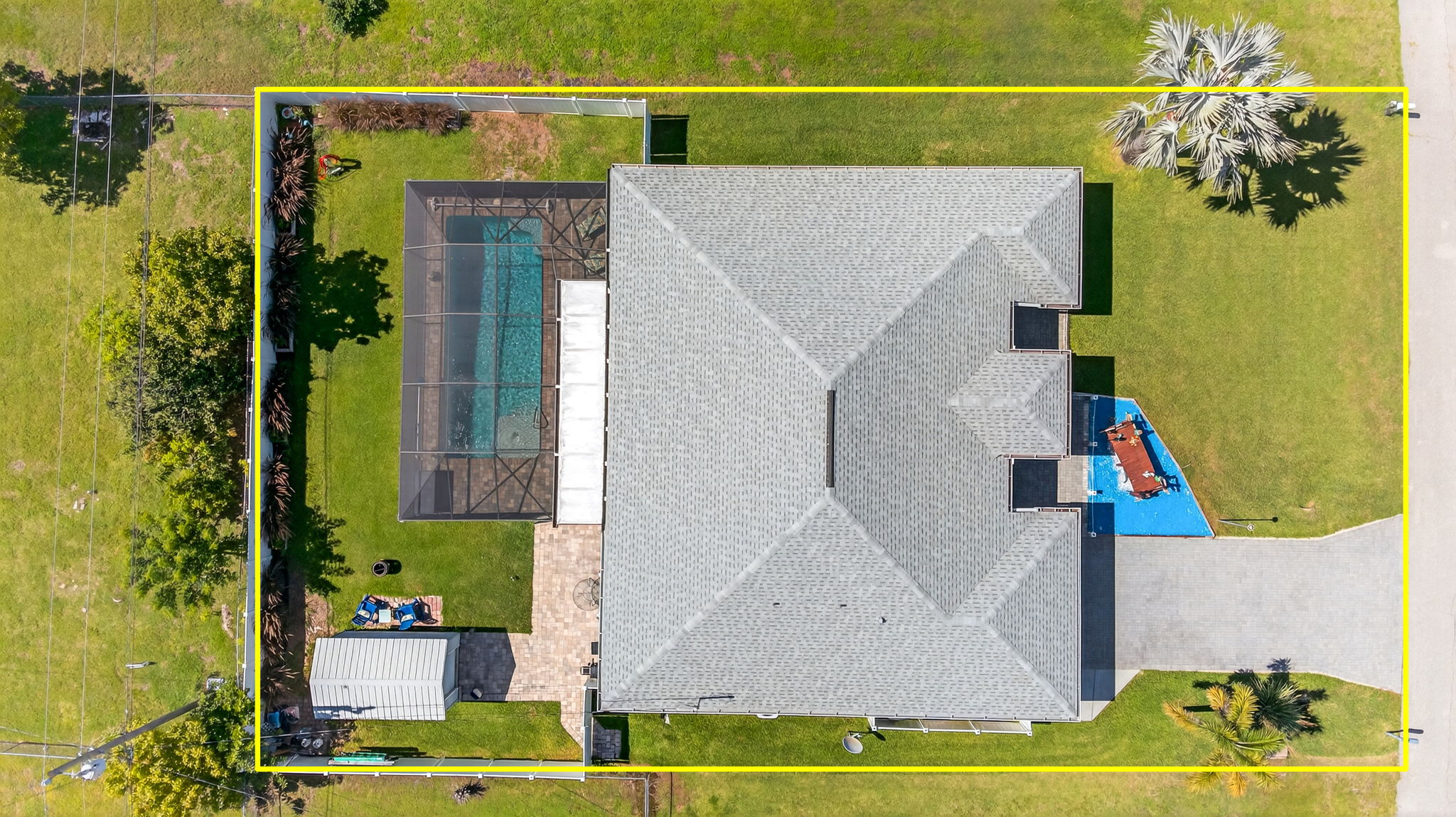 Aerial Overview -Lot Lines