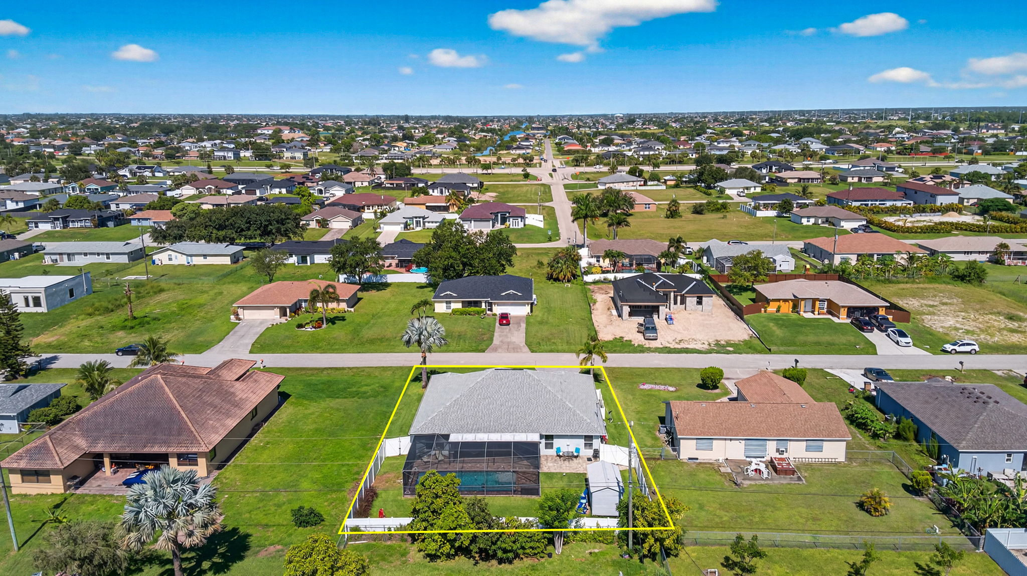 Aerial Rear Exterior 3 -Lot Lines