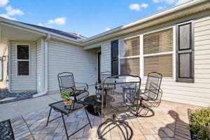 Front Paver Patio with Firepit