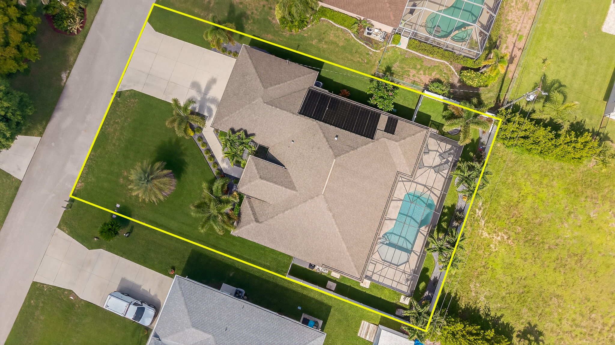 Aerial Overview-lines