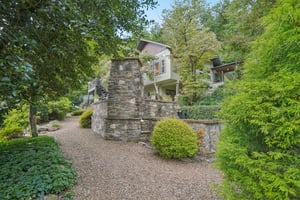 Outside