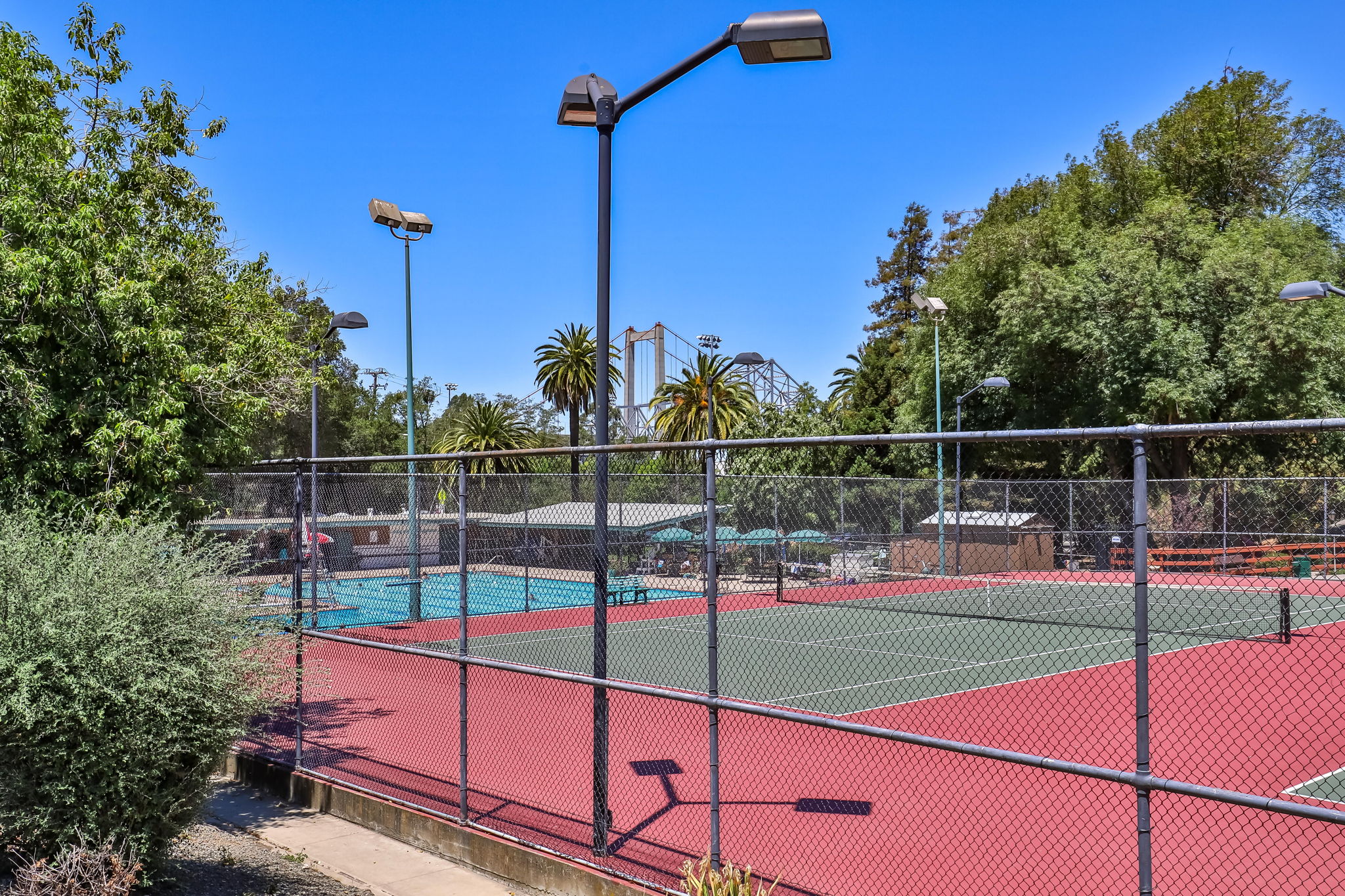 Tennis Courts and Swimming Pool