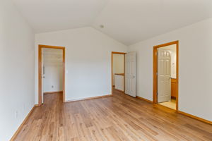 Primary Bedroom with walk in closet