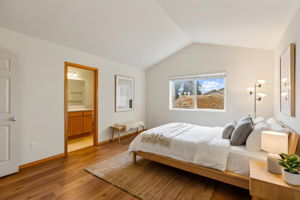 Primary Bedroom Virtually Staged