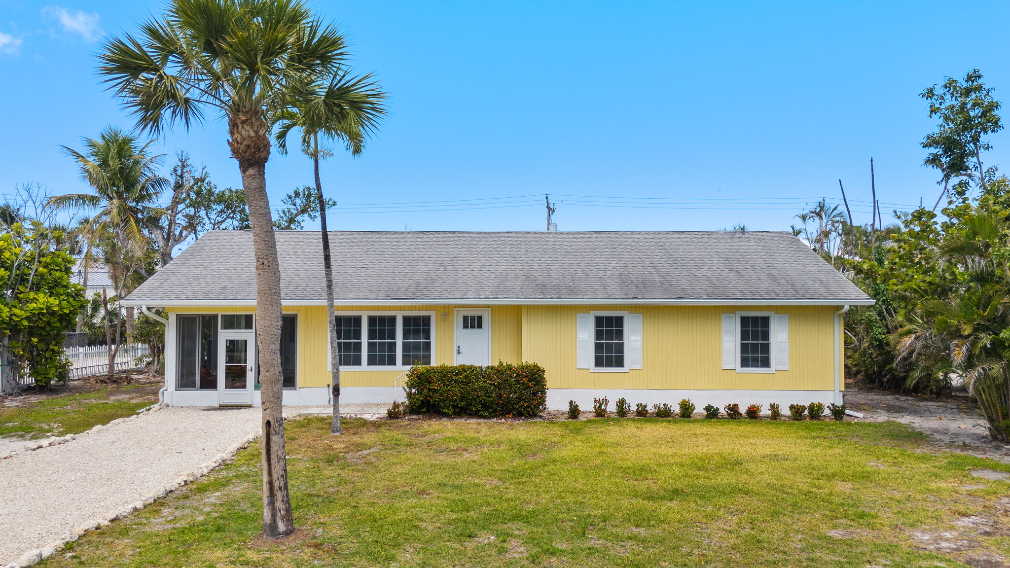 Aerial Front Exterior