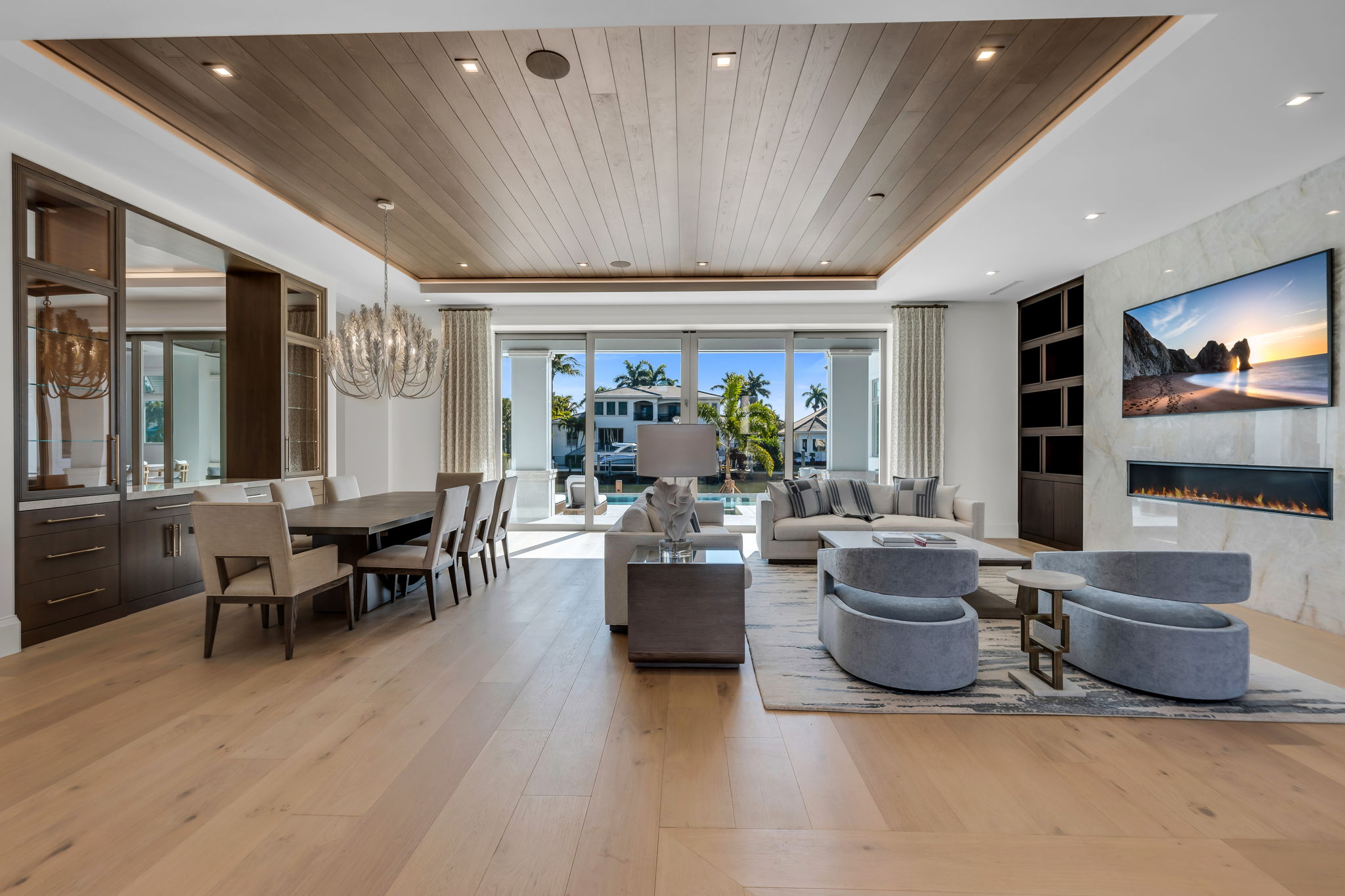 Dining - Living from Foyer