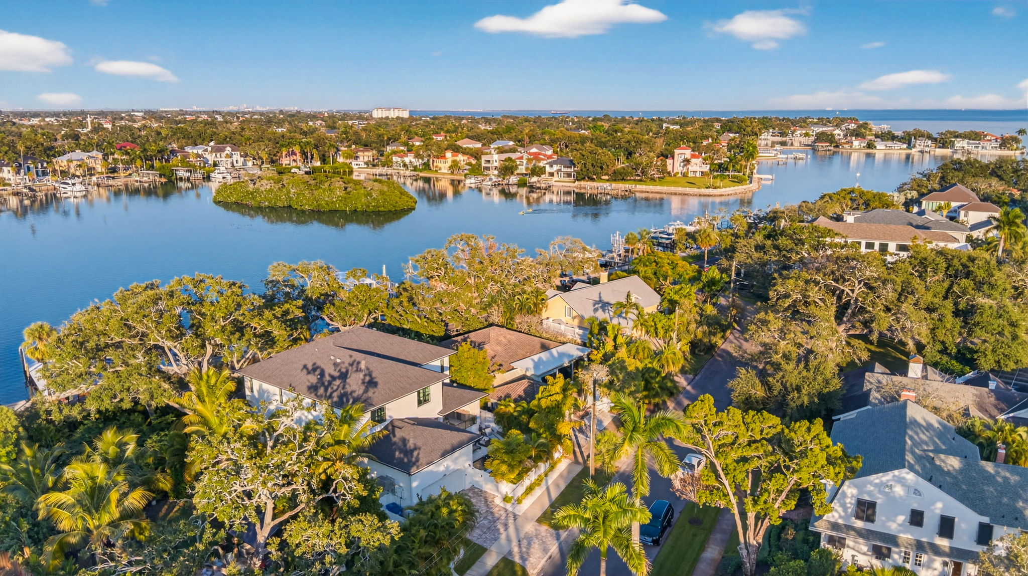 Aerial Front Exterior 4