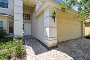 Brick paver entry and driveway (2022)
