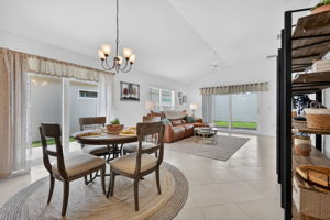 Dining and Living Rooms