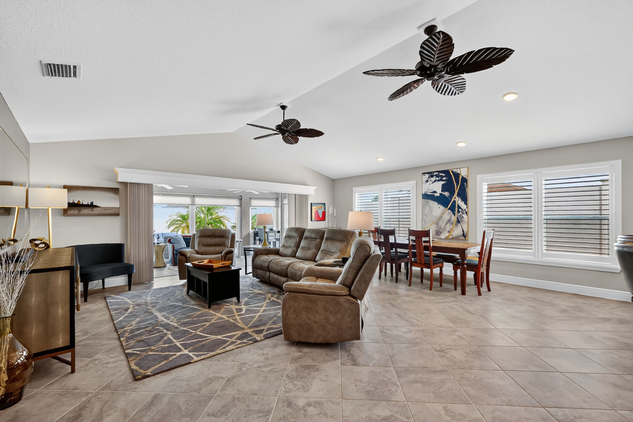 Living and Dining Rooms