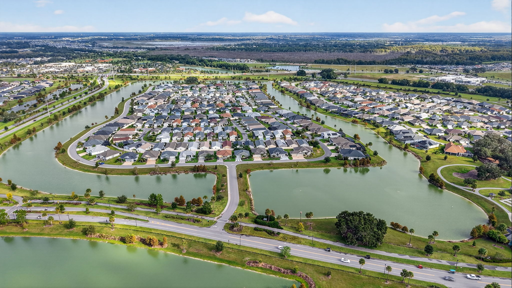 Aerial of Linden Isle