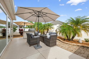 Rear Courtyard with Sitting Area, Hot Tub, and Grilling Kitchen