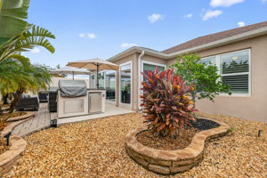 Rear Stoned Planting Bed