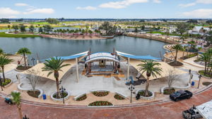 Aerial of Eastport Town Square