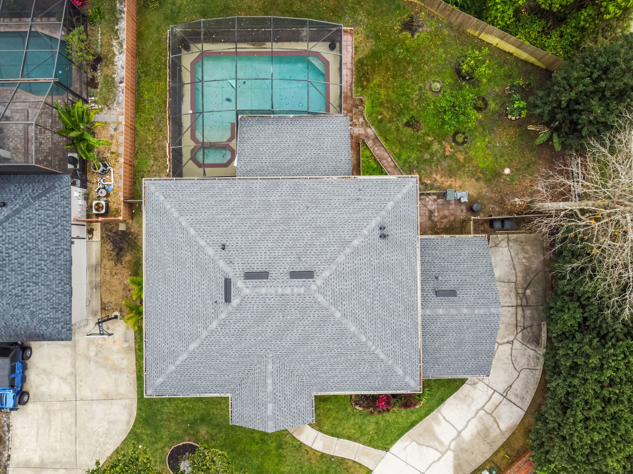Aerial Lot View