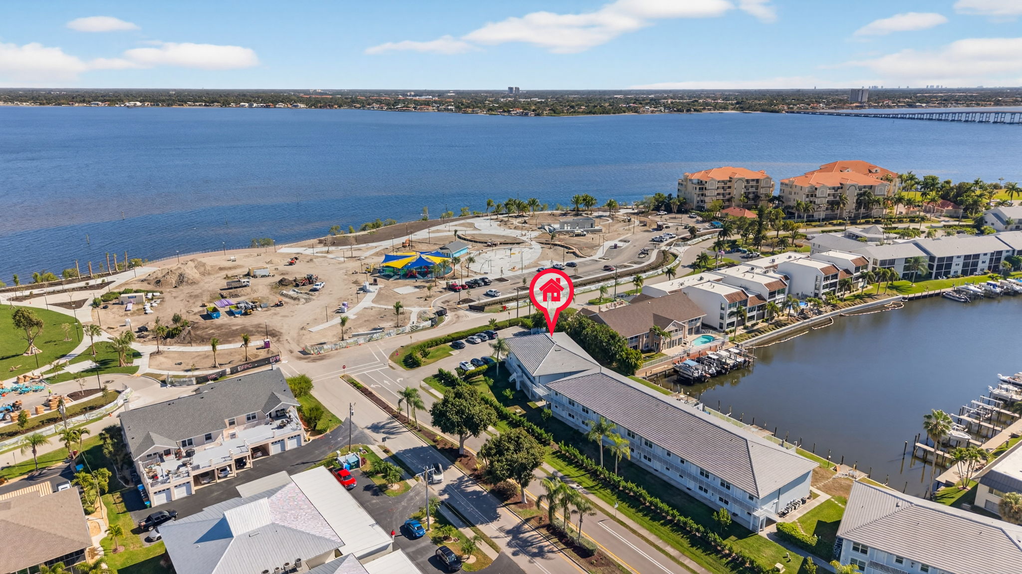 Aerial Front Exterior 1 - marker