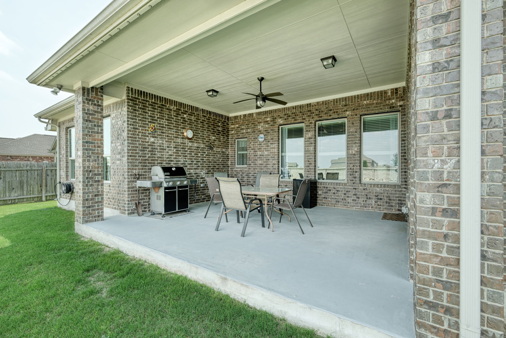 Covered Back Patio