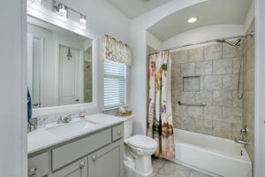 Private Bath for Bedroom 2