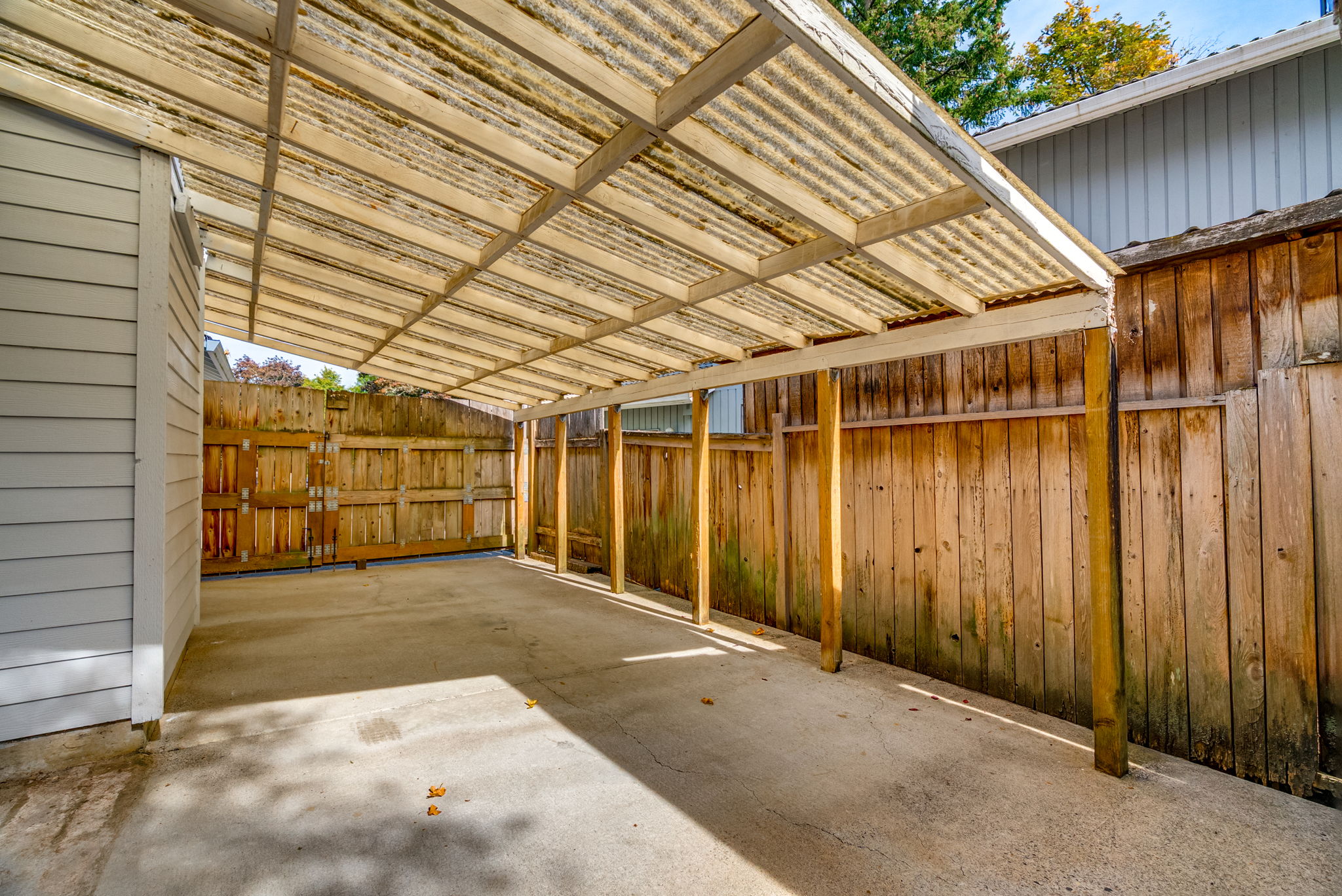 Covered Boat Storage