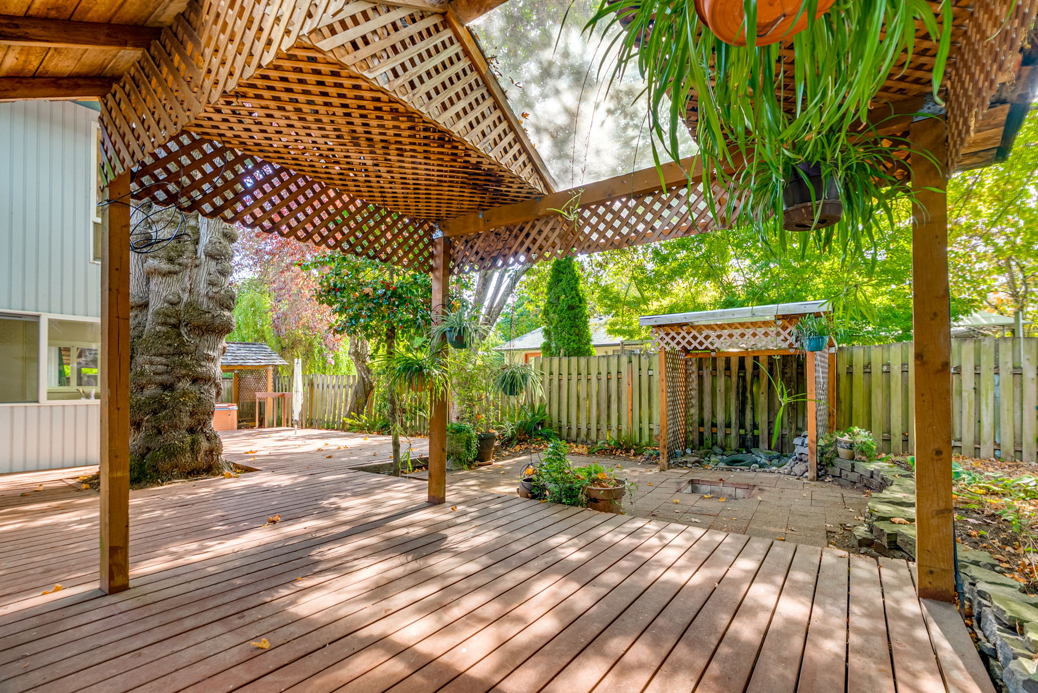 Covered Dining Area