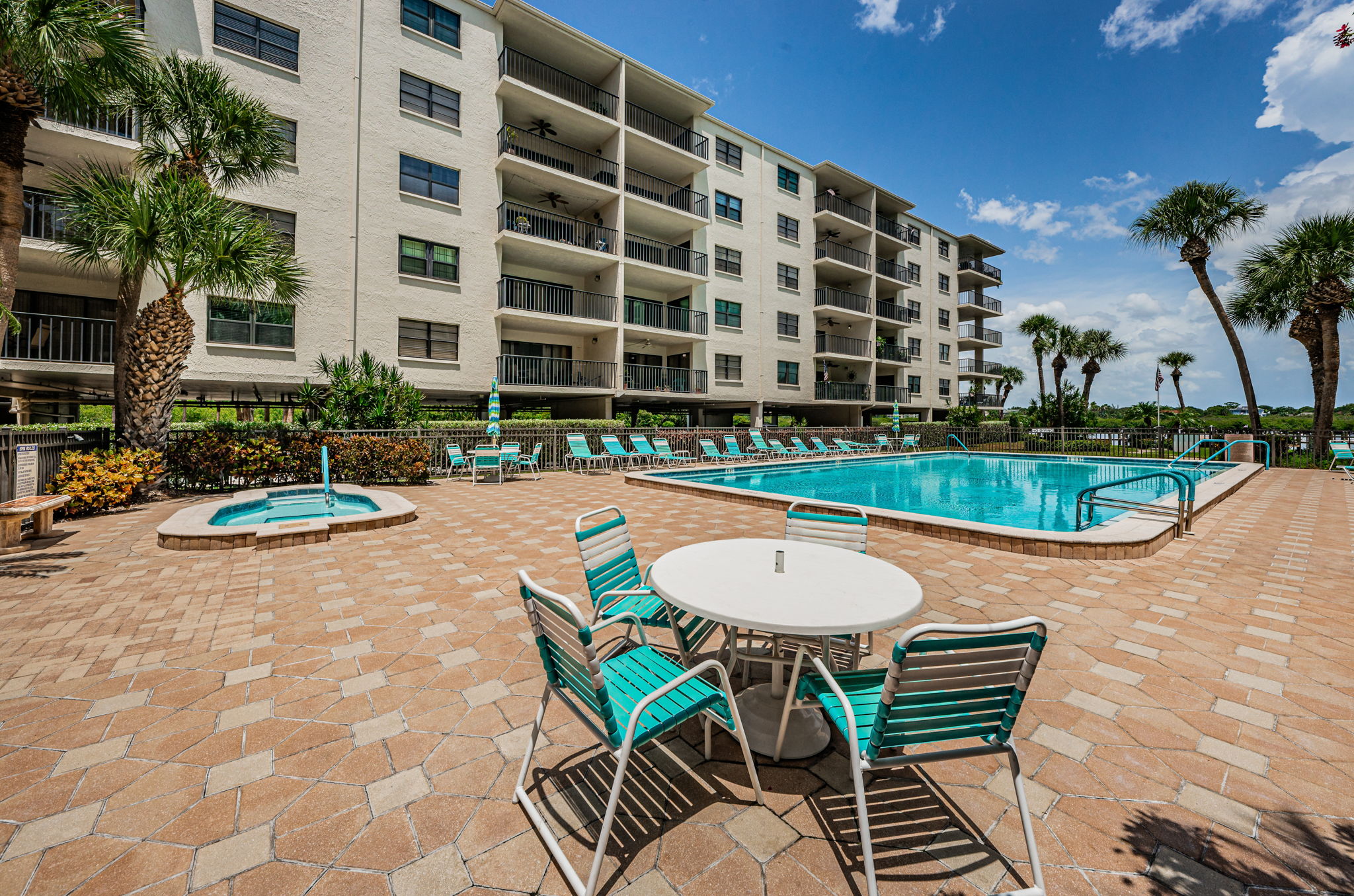 Patio and Pool